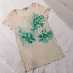 J Crew Embellished T-shirt